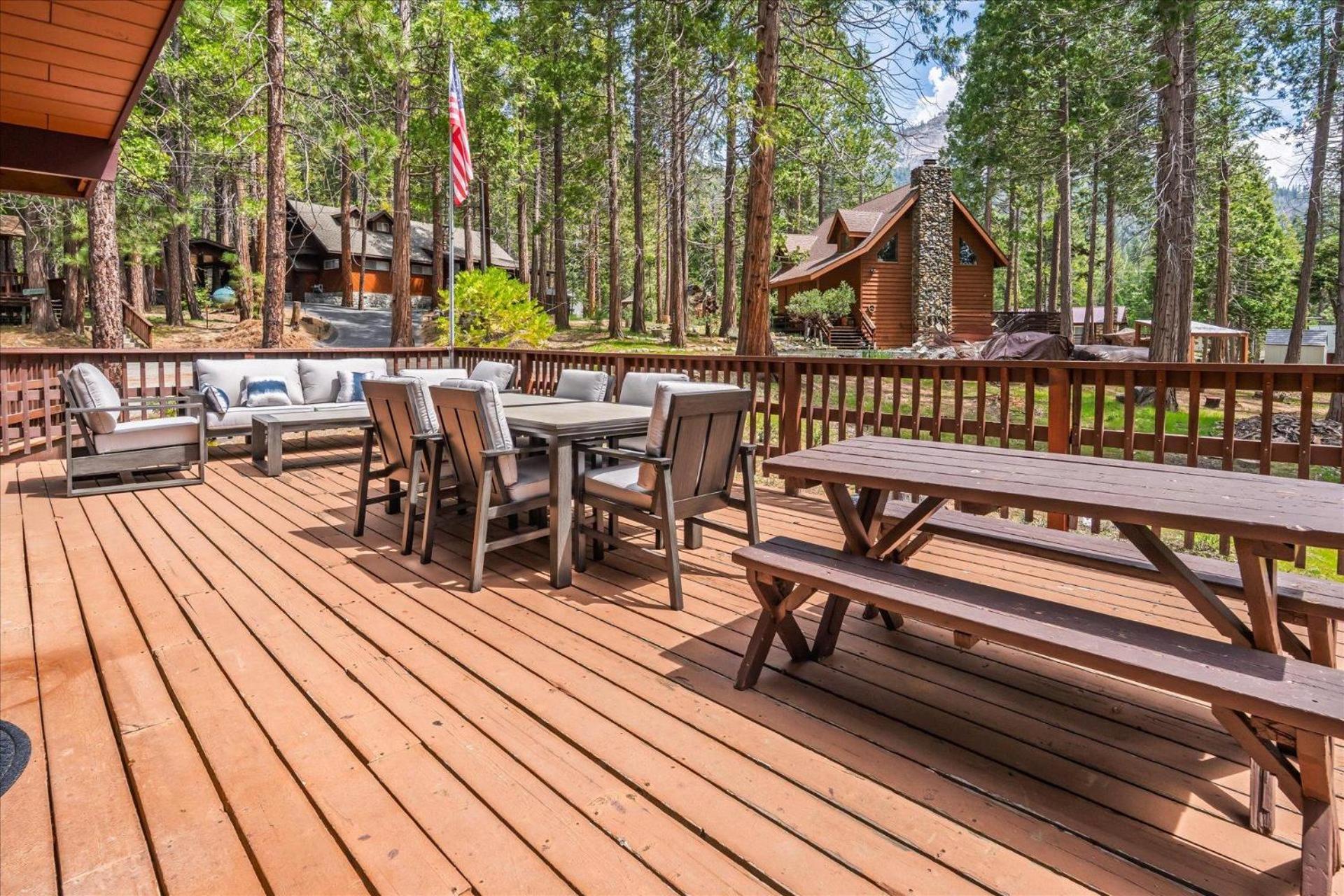 Papa Bear Cabin North Wawona Exteriér fotografie