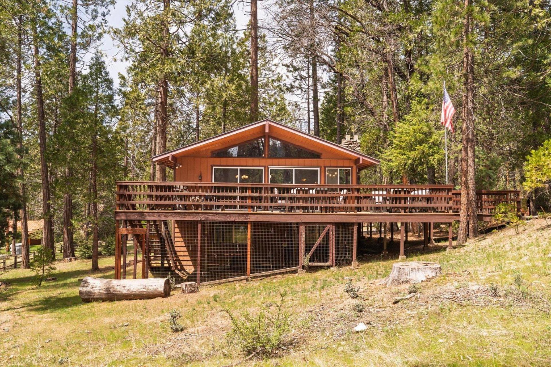 Papa Bear Cabin North Wawona Exteriér fotografie
